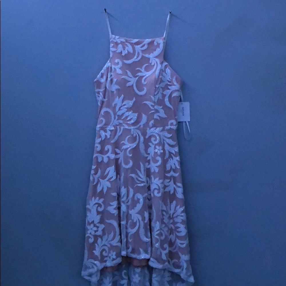 david’s bridal halter neck dress